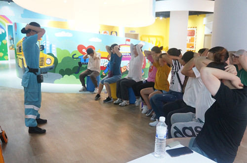 億和海麗講師安全體驗館培訓演示