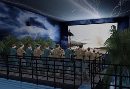 暴風(fēng)雨模擬體驗(yàn)