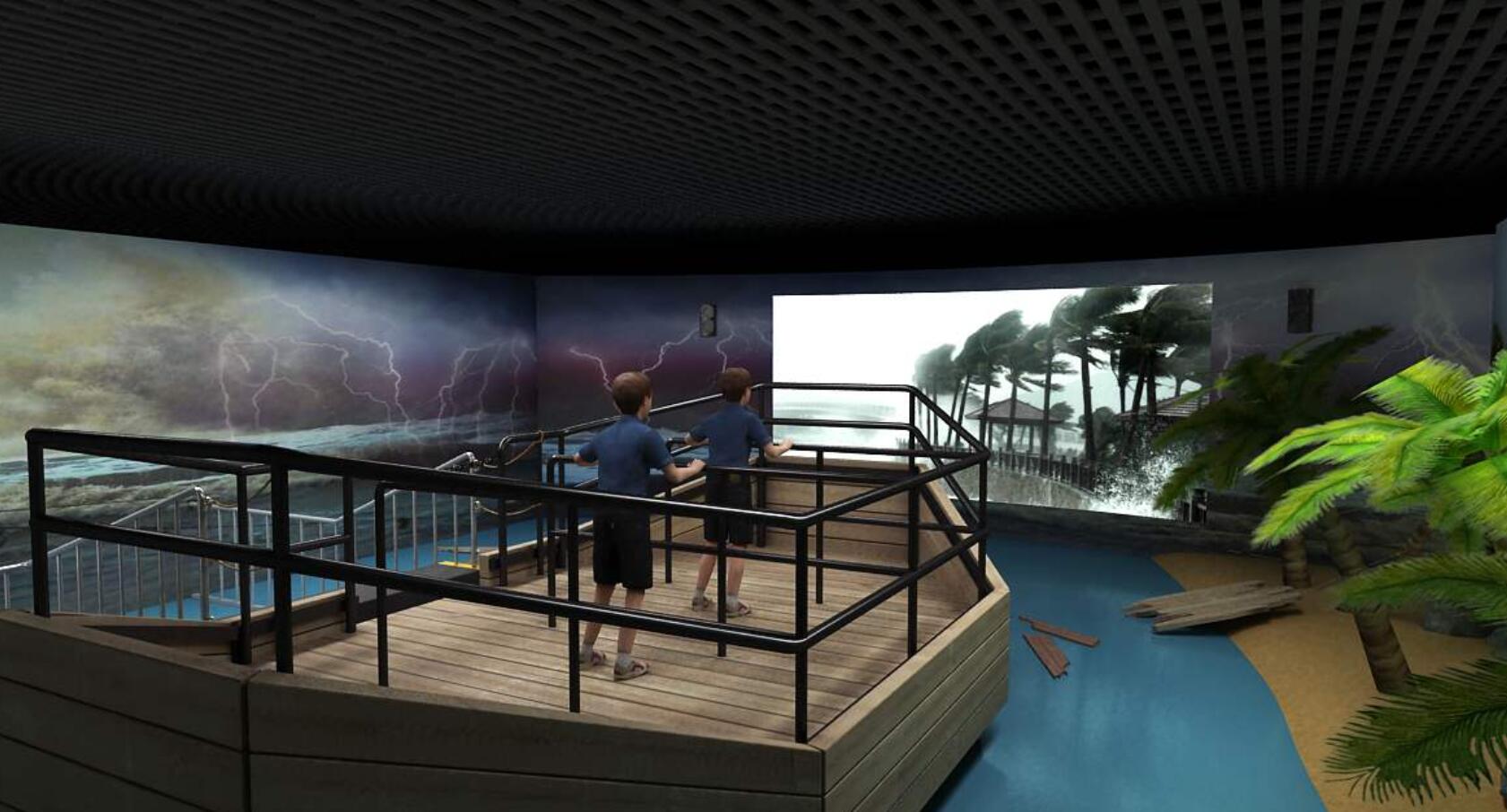 臺風(fēng)體驗館