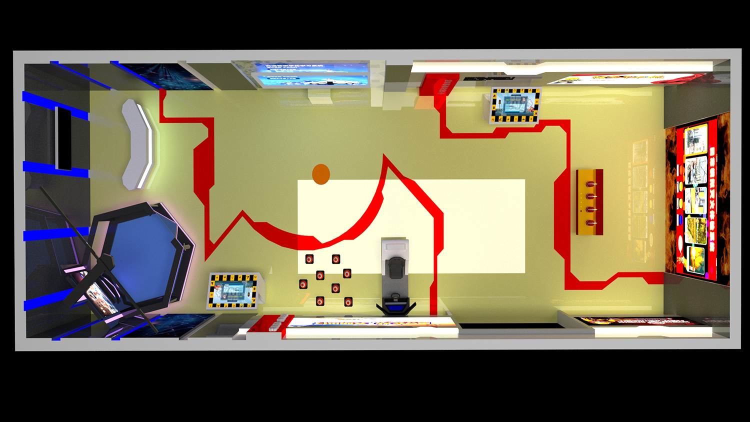 街道社區(qū)安全科普體驗(yàn)館