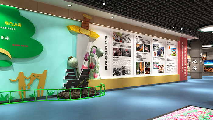 禁毒安全教育展廳