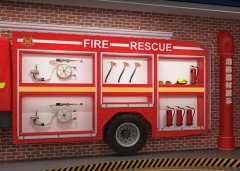 消防裝備展示系統(tǒng)——消防安全體驗(yàn)館教育館展項(xiàng)